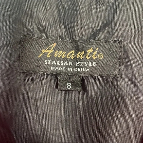 Amanti 4 Piece Vest and Tie Formal Set Pink Men’s Small - Picture 4 of 11